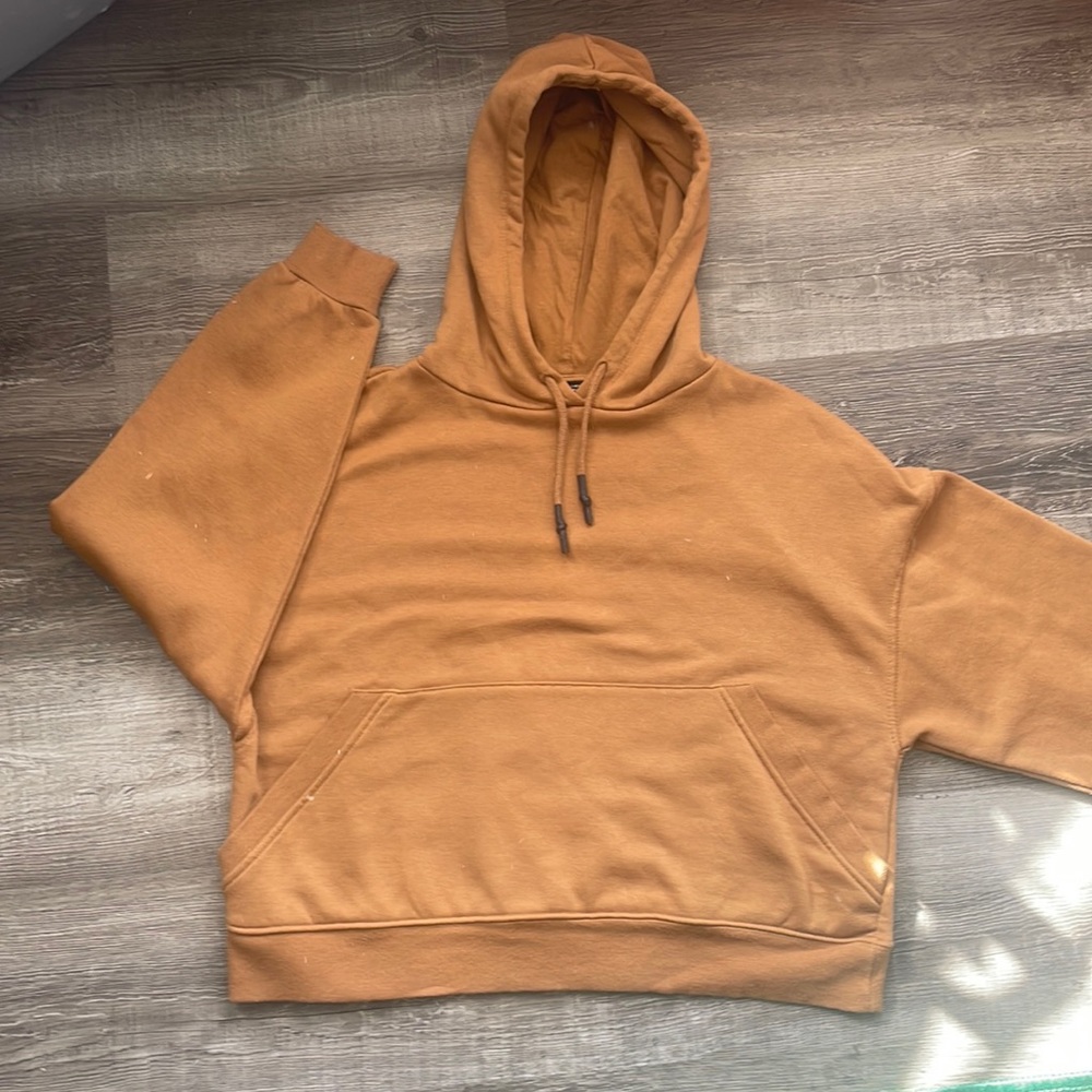 Zara cropped hoodie